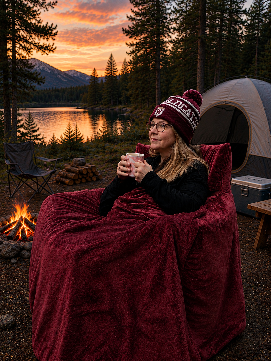Camp Chair Blankets