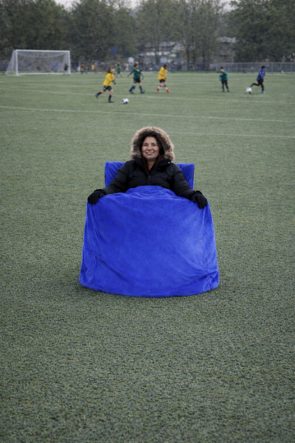 Camo Faux Fur with White Sherpa