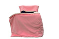Pink Faux Fur with White Sherpa